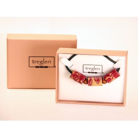 Tregleri - Swirl Paint by Peng - Begleri Style Skill Toy you Wear (Strawberry Vanilla)