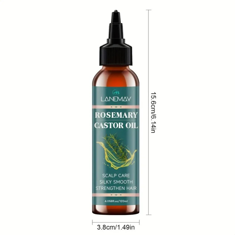 Aceite Cuero Cabelludo Lanemay - Romero & Ricino 120ml