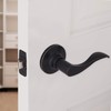Honeywell 8106403 Wave Passage Door Lever, Oil Rubbed Bronze