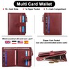 FALAN MULE Small Wallets for Women RFID Blocking Slim Bifold