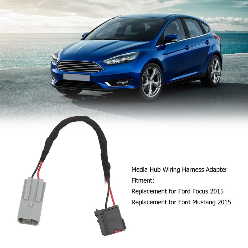 Media Hub Wiring Harness Adapter USB Hub Power Connector Cable