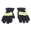 Firefighter Gloves Flame Resistant Soft Comfortable 27cm Length Safety Working