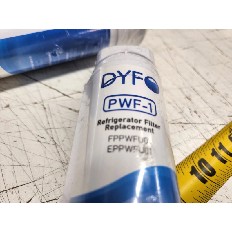 Dyfo (Pack of 2) Dyfo PWF-1 Refrigerator Water Filter Replacement