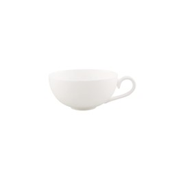 Villeroy & Boch Royal Teetasse, filigrane Tasse mit geschwungenem Henkel aus hochwertigem Premium Bone Porzellan, spülmaschinenfest, 230 ml