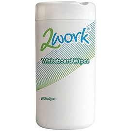 2Work Whiteboard Cleaning Wipes [Pack of 100]