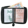 CF CATTERFELD Men's Genuine Leather Wallet with RFID Protection, black,