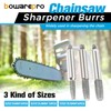 Bowarepro Chain Saw Sharpener Tool, 12Pcs Carbide Burrs for Hand