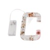 Floral Resin Letter Light Dry Flower and Alphabet Shape LED