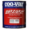 Coo-VAR SureGrip Non Slip Anti Slip Floor Paint for Concrete, Metal & Wood (5 Litre, Light Grey)
