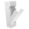 CAXUSD Rainwater Collection Diverter for Downspouts Durable Water Reuse System