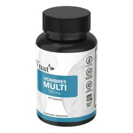 Multivitamínico para Hombre Vnat con Creatina y BCAA, 100 Cápsulas sin Gluten