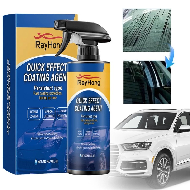 Car Coating Spray,Quick Effect Coating Agent,Car Scratch Wax Polish Spray