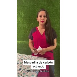 Crema Mascarilla Hollywoodpeel Carbón Activado Piel Radiante                                                                                          
