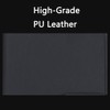 6 Hole Ring Binder Black PU Leather A5 Notebook Personal