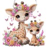 RICUVED Giraffe Hanging Diamond Art Painting Pendant Kits, DIY Animal