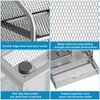 Marbrasse Mesh Pen Holder for Desk, Pen Organizer with Drawer,