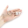 CARRUN ST Emblem Key Chain 3D Metal Key Fob Ring