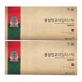 정관장 홍삼진고 데일리스틱 10g x30포x2박스 CheongKwanJang Red Ginseng Extract Daily Stick 10g x 30 packs x 2 boxes