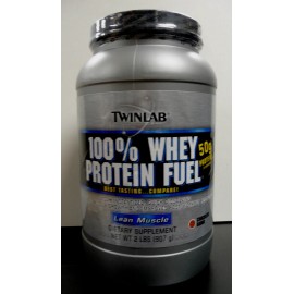 Twinlab 100% Whey Protein 2 LB, Chocolate flavor 50 Grams Protein per Servings