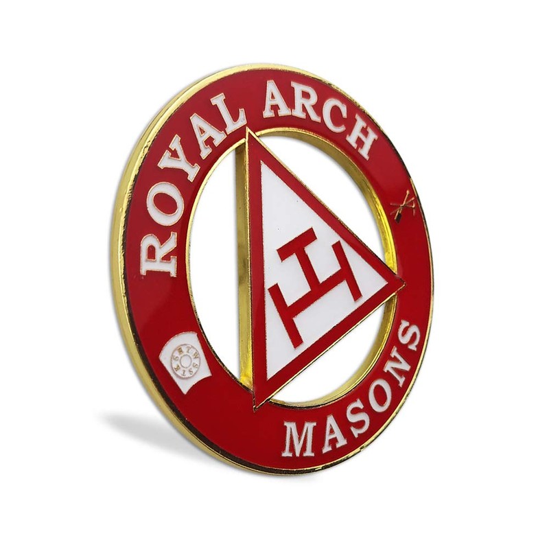 Masonic Royal Arch Auto Decal Freemason Car Emblem