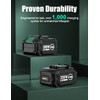 KIMO 2 Pack 20V 4000mAh Battery for Drill Driver, Leaf