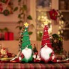 2 Pcs Christmas Gonk Doll Soft Christmas Tree Pointed Hat