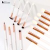 DUcare Eyeshadow Brushes 15Pcs- Professional Eye Makeup Brushes for Blending,