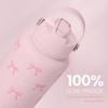 Sandjest SipChic 32oz Sports Water Bottle with Flip Straw &