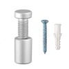 Sign Standoffs, Solid Aluminum 3/4"x 1"Sign Standoffs Screws, Sign Standoffs