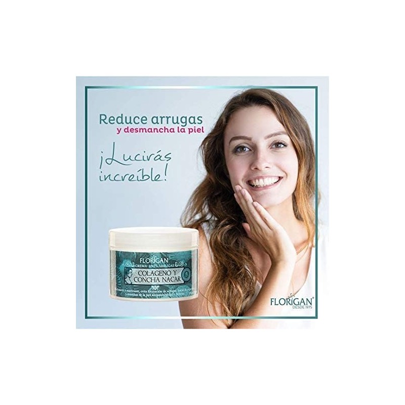 CREMA ANTIARRUGAS COLÁGENO Y CONCHA NACAR 350 GR.