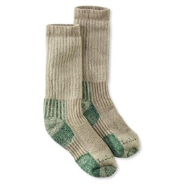 L.L.Bean Men's Elle Bean Boot Socks, dark khaki