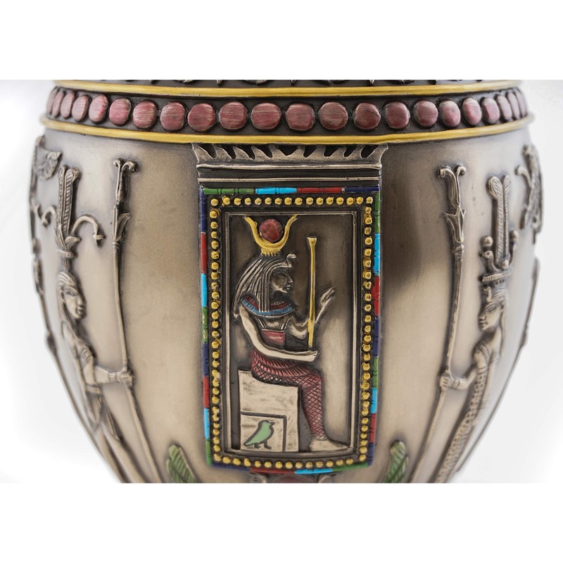 Top Collection Ancient Egyptian Replica Canopic Jar - Decorative Anubis