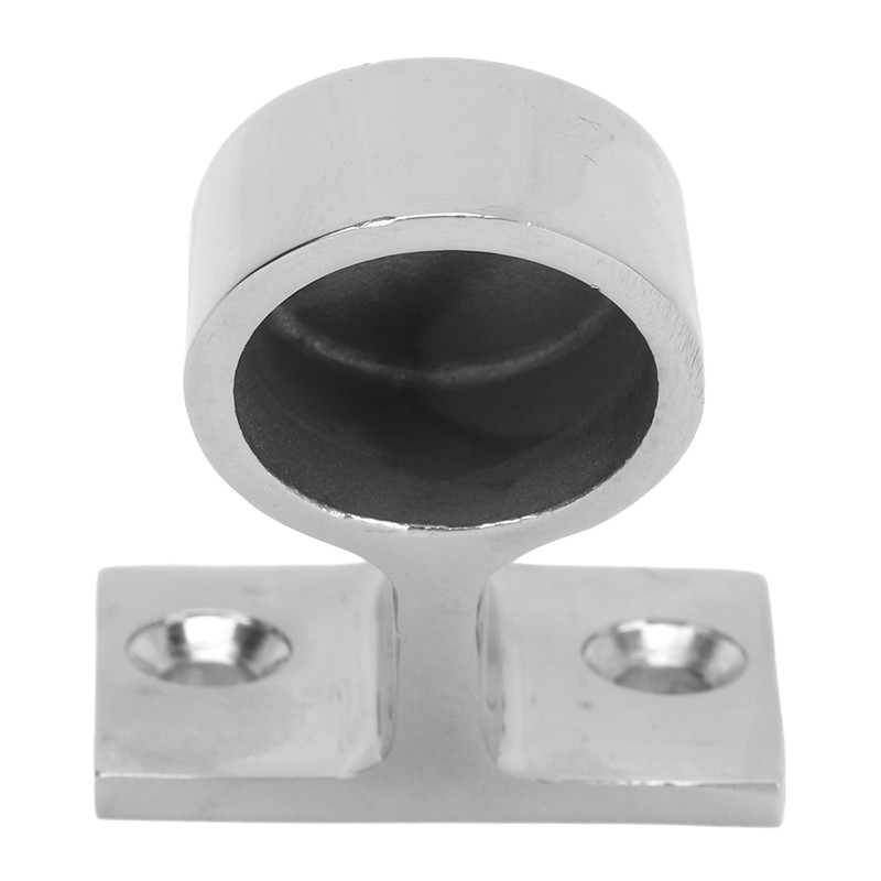 2PCS Stanchion Hand Rail Fitting 316 Stainless Steel Mirror Polishing