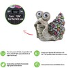 RKGOMDMU Snail with Light Up Eyes for Outdoors - Solar