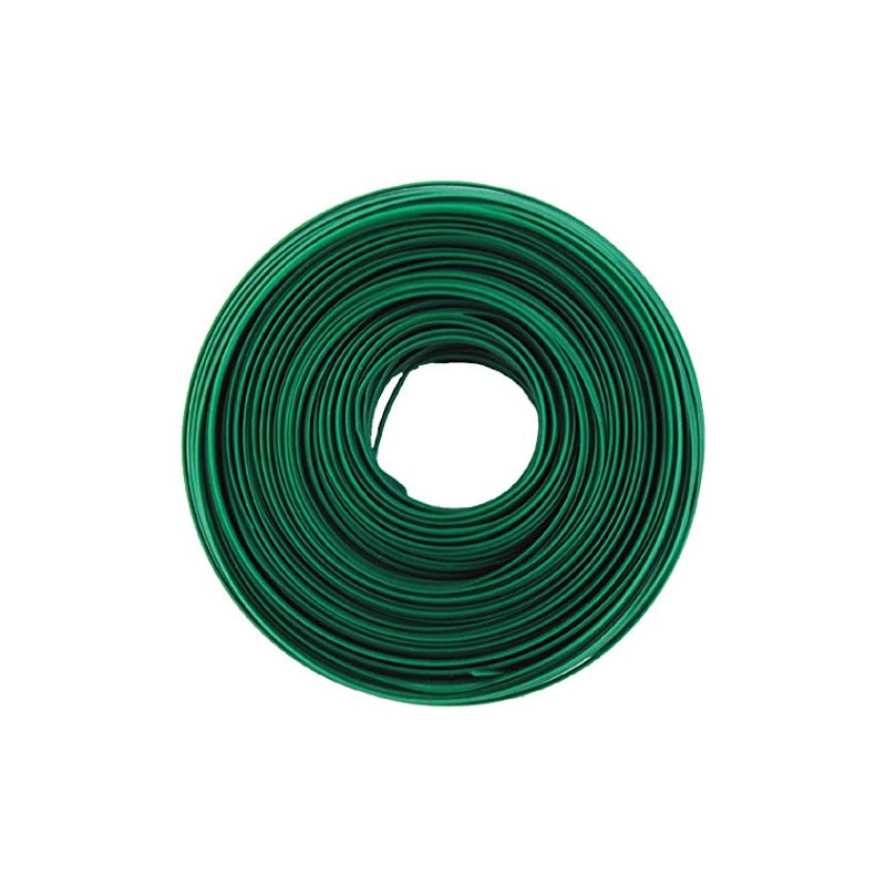 OOK 534702 Green Floral Wire (#24) 100', White