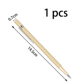 1 x scriber needle, scriber for metal, tool, rice needle, marking pen, let's craft, mainly used for cutting and marking ceramics, tiles, marble, steel, etc. (gold)