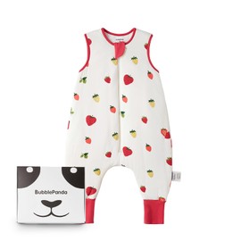 BubblePanda Rayon Made from Bamboo Toddler Sleep Sack with Feet 12-24 Months 1.0 Tog Ultra Soft Toddler Sleeping Sack 1t-2t Sleep Bag Walker Quilted Wearable Blanket with Legs 2-Way Zipper Lightweight