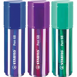 STABILO Big Pen Box, Fasermaler/6820-1, sortiert, 1mm, Inh. 20 6820-1