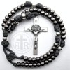 Rugged Rosaries® ASHES to ASHES Catholic Rosary with Metal Beads