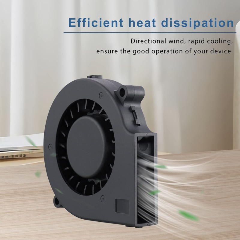 GDSTIME 75mm x 15mm 5V DC USB Fan, Small Mini