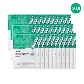 AHC [AHC] [Home shopping latest product] Pack Absolute Return Calming 30 sheets AHC pure cotton mask pack / [AHC] [홈쇼핑 최신상] 팩 앱솔루트 리턴 카밍 30매 AHC 순면 마스크팩