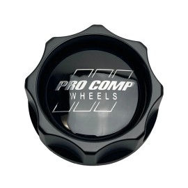 Pro Comp Matte Black Snap In Resin Logo Wheel Center Cap S210K88 CAP S210K88