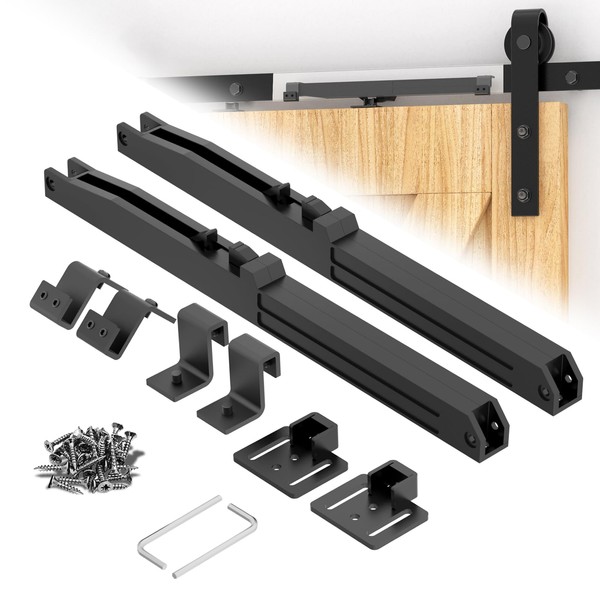 SKMYL Barn Door Soft Close Hardware Kit,Barn Buffer Damper Stopper