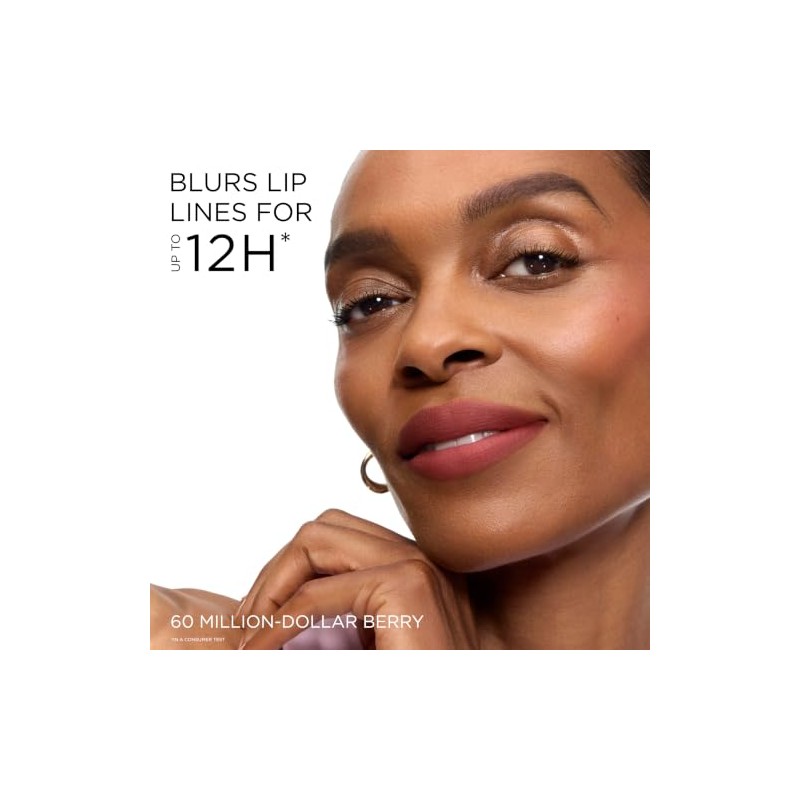 Lancme Labial Mate Aterciopelado Efecto Relleno Lip Idle CuddleBlur 60