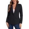MINTLIMIT Womens Notched Lapel Button Blazer Long Sleeve Jacket Suit