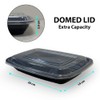 PROELITE Meal Prep 1-3 Compartment BPA Free Reusable Containers -