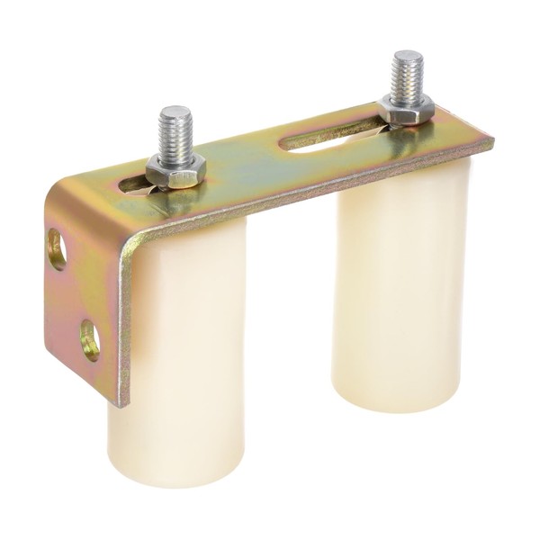 sourcing map Slide Gate Guide Roller 4" Adjustable Rollers Gate