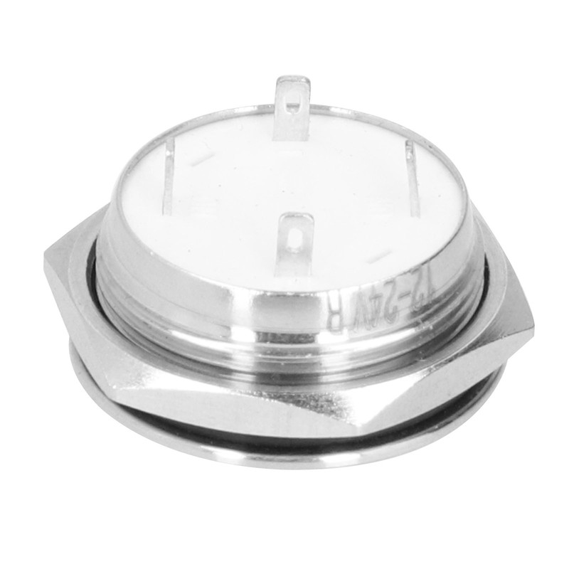 5Pcs Momentary Push Button Switch Metal Auto Reset Ultra Thin