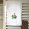 Azeeda 'Konzentrierte Präzisionshaltung des Golfers' Handtuch/Gästetuch (TL00066361)