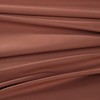 Chezmoi Collection Solid Terracotta 250TC 100% Cotton Twill Bed Sheet